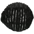 thumbnail image 1 of 1 pieza más fácil de coser trenzas de cornrow negras gorras de peluca de ganchillo gorras de peluca de red de cúpula de costura elástica para hacer pelucas trenzadas - tamaño L, 1 of 6