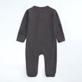 thumbnail image 3 of Kogui Winter Baby Girl Clothes Baby Toddler Boys Girls Long Sleeve Prints Rompers Jumpsuits Clothes Child Kids Stylish Dailywear 0 3 6 9 12 18 Months (Dark Gray,9-12 Months), 3 of 8