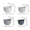 thumbnail image 2 of Large Mixing Bowl for Baking with Sturdy PP and Material Perfect for Storage Assorted Color, 2 of 8