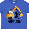 thumbnail image 4 of Inktastic Construction Truck It's My 3rd Birthday Boys or Girls Toddler T-Shirt, 4 of 5