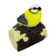 thumbnail image 3 of Estatua de pájaro, figura de pájaro de simulación, colección artesanal, adorno de pájaro LED pájaro amarillo solo, 3 of 9