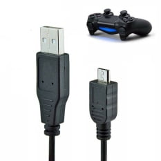 playstation usb charging cable ps4 controller shock dual ft walmart