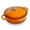 Orange, variant on 4-Quart Enameled Cast Iron Dutch Oven with Lid & Dual Handles – Heavy-Duty, Oven & Induction Compatible, Orange