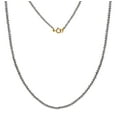 thumbnail image 1 of Strand Necklace 2-2.5mm White Topaz Gemstones 20 Inches Long with 14k Yellow Gold Clasp, 1 of 2