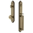 thumbnail image 5 of Grandeur Arcdgrbou_Eset_234 Arc Solid Brass Rose Keyed Entry Single Cylinder Full Plate, 5 of 5
