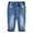 LightBlue-2659, variant on KIDSCOOL SPACE Baby Jeans,Toddler Elastic Waistband with D-ring Soft Stretch Denim Pants,Mid Blue,18-24 Months