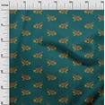 thumbnail image 2 of oneOone Cotton Poplin Fabric Branch & Bird Block Printed Fabric 1 Yard 42 Inch Wide, 2 of 4