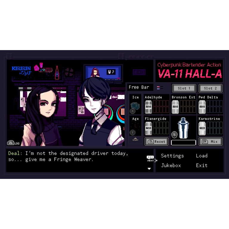 VA-11 Hall-A Cyberpunk Bartender Action (Switch, 2020) for sale online