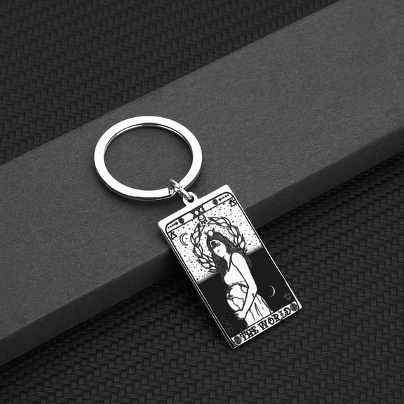 Pregnant Woman Keychains Stainless Steel Pendant Travel Keyring Wife Husband Jewelry Gift Handmade Vintage Key Chain