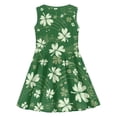 thumbnail image 4 of Lullu Floral Sundress for Girls Casual Play Tank Dress Summer Sleeveless Dress, Sizes 3-16, 4 of 4