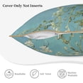 thumbnail image 4 of Home Decoration Outdoor Almond Blossom Throw Pillow Cover Case Velvet border pillowcase Decorative Cushion for Couch Bed（Without pillow core）, 4 of 6