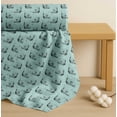 thumbnail image 4 of Soimoi Cotton Voile Fabric Direction Compass,Lighthouse & Yacht Nautical Printed Craft Fabric by The Yard 42 Inch Wide, 4 of 7