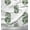 Seaweed Green, variant on Soimoi Cotton Voile Fabric Leaves Block Decor Fabric Printed Yard 42 Inch Wide