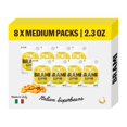 thumbnail image 1 of Lupini Beans Snack, Garlic & Rosemary | 9g Plant Protein, 0g Net Carbs | Vegan, Vegetarian, Keto, Mediterranean Diet | 2.3 Ounce (Pack of 8), 1 of 5
