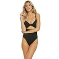 thumbnail image 4 of Hobie Solid Cut Out One Piece Swimsuit, 4 of 5