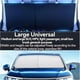 thumbnail image 3 of Car Privacy Window Retractable Sun Shade for Windscreen with UV Protection, 3 of 5