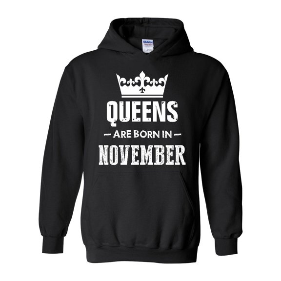 IWPF - Women Sweatshirts and Hoodies - Birthday Gift Queens Are Born in November