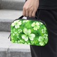 thumbnail image 2 of Saint Patrick's Day Waterproof Oxford Fabric Charger Organizer Storage Pouch Outdoor Small Storage Box, 5.9x9.44x3.14 in., 2 of 6