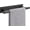 Matte Black, variant on Self Adhesive Hand Towel Holder/Towel Ring, Stainless Steel Hand Towel Bar Rustproof Stick on Wall-Towel Rack for Bathroom/Kitchen, Sticky and Wall Mounted (1, Matte Black)