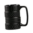 thumbnail image 2 of Wheel Tire Coffee Mug Xmas Present with Handle Unique for Men Ceramic Tea Cup, 2 of 8