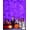 Purple, variant on Curtain Lights, Led Hanging Lights for Bedroom, Backdrop, Room Decor, Wall, Window, Party, Tapestry
