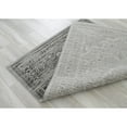 thumbnail image 4 of HR Floral Pattern Distressed Modern Vintage Area Rug Ash - 8 by 10 feet, 4 of 5