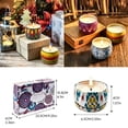 thumbnail image 4 of VOLIVO 6 Pack Scented Candles, 100 Hour Burn Time & Long Lasting, Natural Soy Candles for Relaxation, Sleep, Gift for  Mother's Day, Birthday, 4 of 7