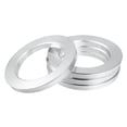 thumbnail image 1 of Anillos centrados del cubo del automóvil Unique Bargains 4 piezas OD 112 mm ID 78.1 mm Aleación de aluminio, 1 of 6