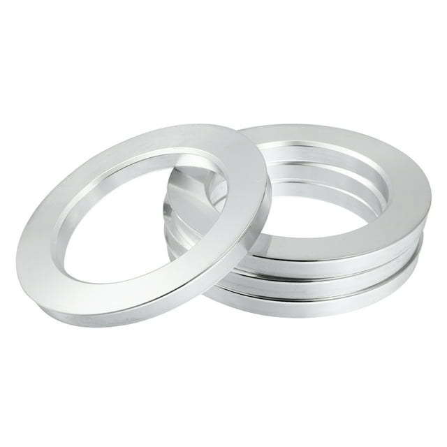 Anillos centrados del cubo del automóvil Unique Bargains 4 piezas OD 112 mm ID 78.1 mm Aleación de aluminio
