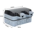 thumbnail image 2 of y 66 Waterproof Outdoor Socket with Switch, Double Wall Outdoor Socket for Kitchen, Swimming Pool and Garden, 2 of 5