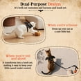 thumbnail image 6 of Cat Harness and Leash with Bat Wings Escape Proof Adjustablex,Halloween Costumes, Easy Control, Comfortable Soft Breathable, Friction Protection, Costumes for Small Cats(S), 6 of 8