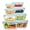 Green, variant on stusgo 16 Pcs Glass Food Storage Containers with Lids, Airtight BPA-Free Leakproof Meal Prep Containers, Microwave Oven Freezer Dishwasher Safe Stackable Lunch Boxes(8 Pack,Green)