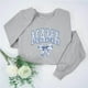thumbnail image 2 of Penkiiy Mujeres de manga larga Mama Sudaderas de cuello redondo Suéter suelto blusa ligera Tops M Gris, 2 of 7