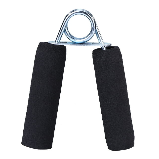 Grip Fitness Hand Gripper Entrenamiento Fuerza Ejercitador Equipo Negro