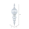 thumbnail image 2 of Vickerman 28" Silver Shiny Finial Ornament, 2 of 3