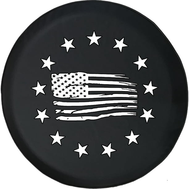 Black Tire Covers - Tire Accessories for Campers, SUVs, Trailers ...