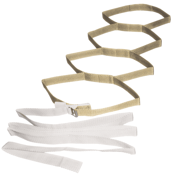 Bed Pull-Up Support Ladder with Hook and Loop Strap