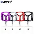 thumbnail image 3 of Eigraketly ZTTO 1 par de pedales planos de bicicleta L7U rodamiento antideslizante pedales de color sólido ciclismo de montaña piezas de Ciclismo Púrpura, 3 of 6