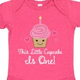 thumbnail image 4 of Inktastic 1st Birthday Cupcake Girls Cute Girls Baby Bodysuit, 4 of 5