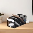 thumbnail image 7 of Lksixu Metal Mesh Desk Organizer, 5-Layer Pencil Container Stationery Holder, Small Desktop Pen Storage Rack, Multi-Purpose Makeup Brushes Storage Box for Home Office, 7 of 7
