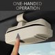 thumbnail image 3 of Hard Sunglasses Case, Car Visor Sunglasses Case with Magnetic Closure and Double Card Clamp, 3 of 5