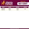 thumbnail image 2 of Metrix Premium Chassis Parts - 4 PC Inner & Outer Tie Rod End Kit Fits 2007-2012 Lexus ES350, 2007-2011 Toyota Camry, 2005-2012 Toyota Avalon, Replacement EV800085, ES80603, ES80602, 2 of 7