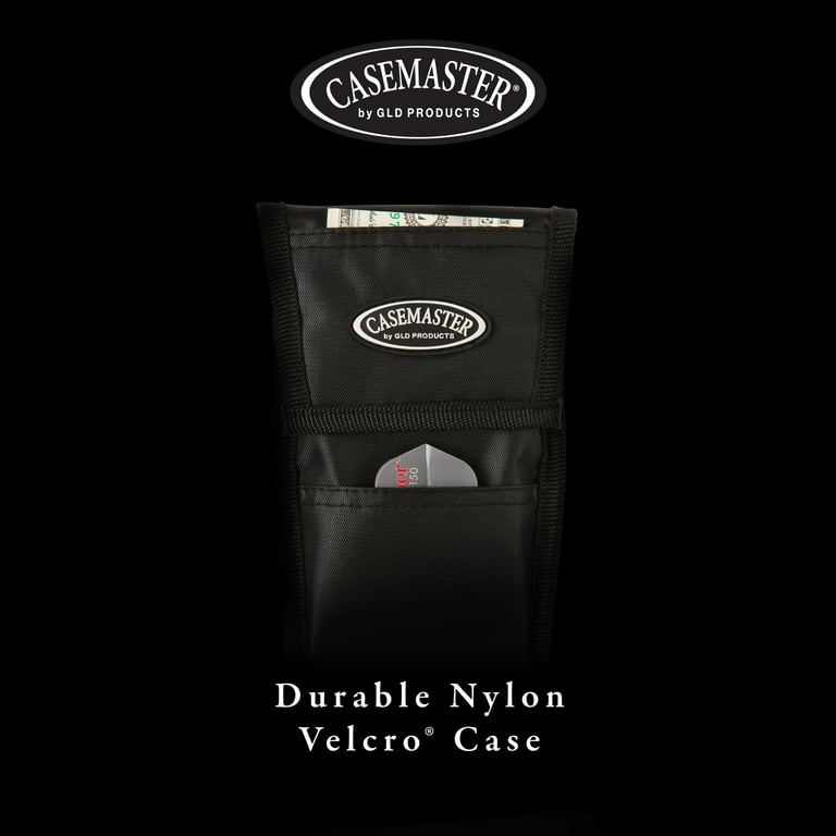 その他 GLD Casemaster 36-0900-01 Classic Black Nylon Dart Case cm3dmju Casemaster Select Black Nylon Dart Case – GLD Products