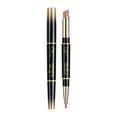 thumbnail image 3 of Lipstick Pencil, Double-Ended Lip Pencil, Long-Lasting Matte Lip Color Pencil, Thin Tube Design, Easy To Apply, Suitable for Office Dating Party Makeup, Lightweight Velvet Finish, 3 of 5