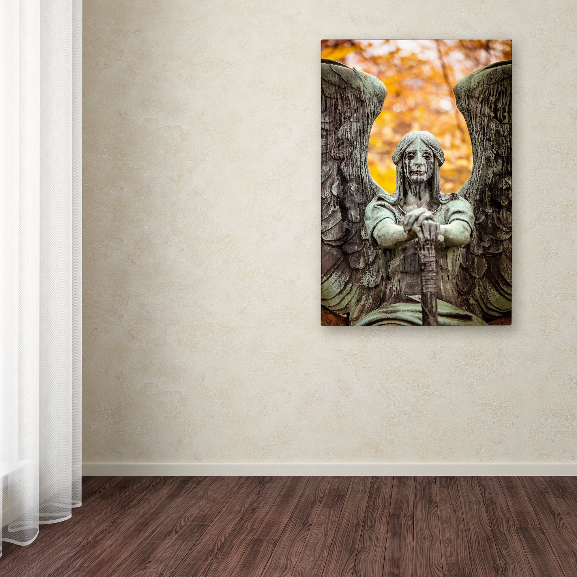 Trademark Fine Art "Angel of Death Victorious" Canvas Art by Jason Shaffer