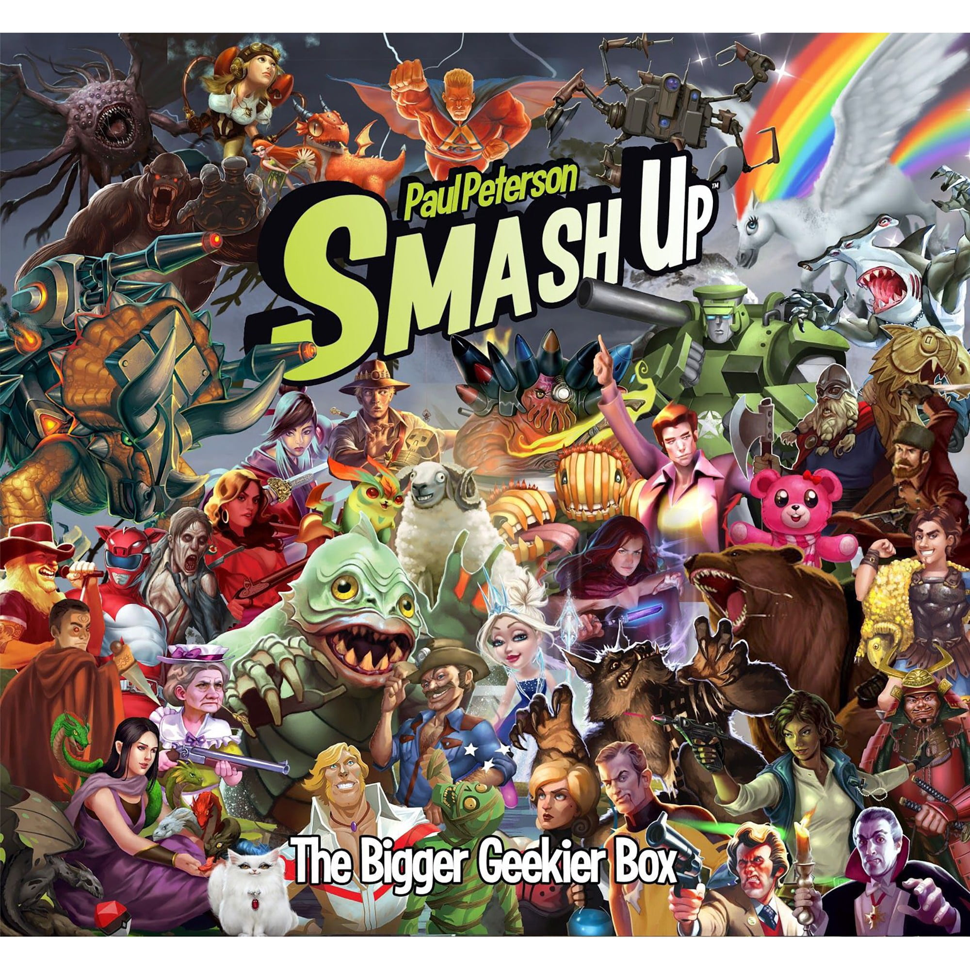 Smashed Up Box Smash Up: Bigger Geekier Box - Storage Box for 4 Liberia | Ubuy