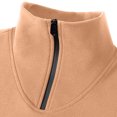 thumbnail image 7 of Men's Hoodless Zippered Sweatshirt Big And Tall Fashion Vintage Printed Button-up Long-sleeved Top Without Hoodie, 7 of 7