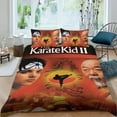 thumbnail image 2 of Karate Kid Legends Themed Bed Sheet Set Three Piece Set 53x79 In ches Comfortable And Skin Friendly Unique Design Creating A Star Studded Night Home Decor Gifts For Family Friends fans, 2 of 6