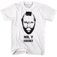thumbnail image 1 of Mr. T Shirt White Adult T-Shirt 6Xl, 1 of 2