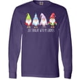 thumbnail image 3 of Inktastic Christmas Hangin with My Gnomies Long Sleeve T-Shirt, 3 of 5